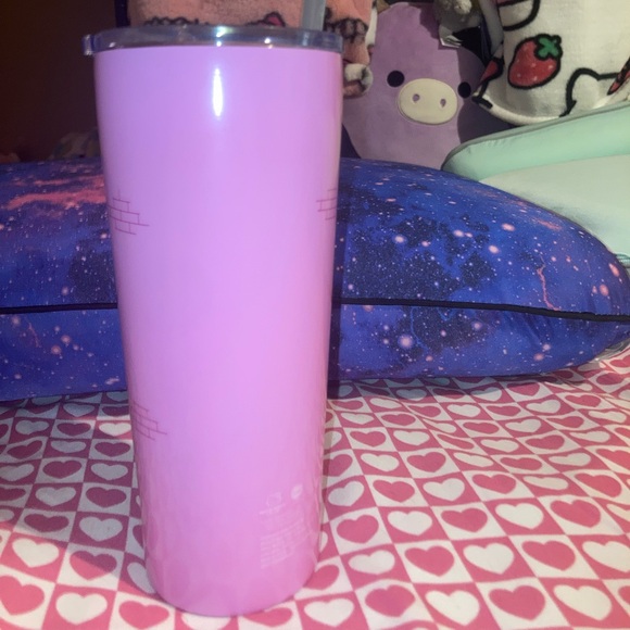 Hello kitty pink tumbler with straw - Picture 4 of 5